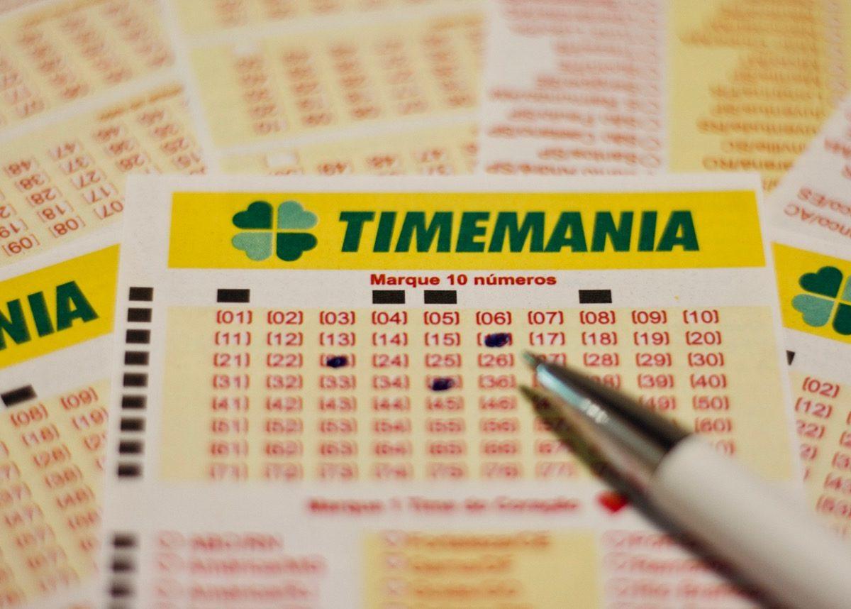 Timemania concurso 1522