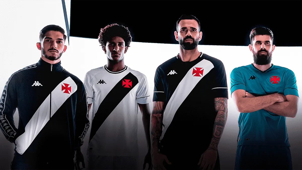 Novas camisas de futebol do Vasco para 2020