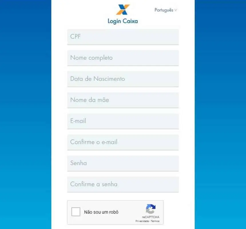 Faça um cadastro para apostar online Faça um cadastro para apostar online