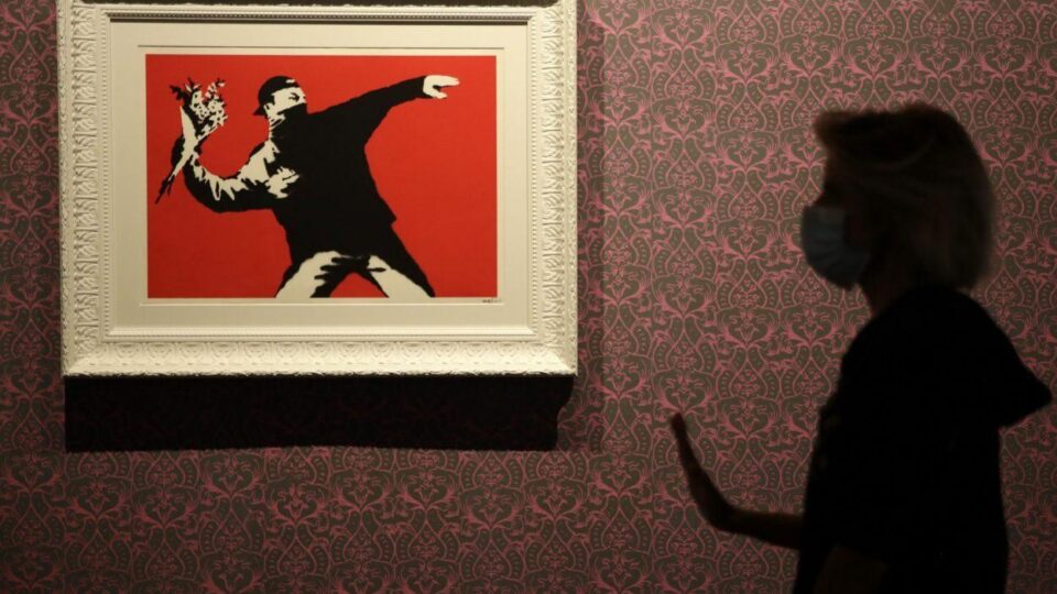 Banksy perde a marca registrada