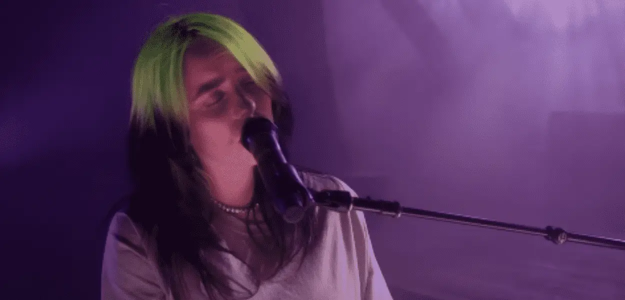 Quem as Celebridades Apoiam nas Eleições dos EUA? a cantora teen Billie Eilish escolheu Biden