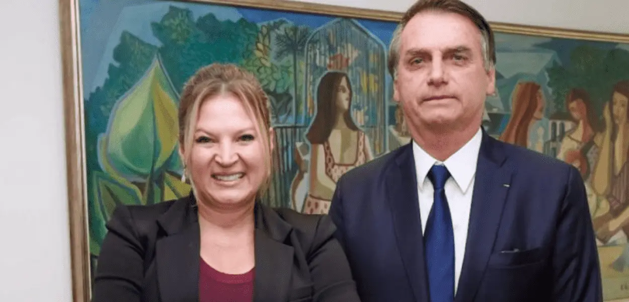 Joice Hasselmann e Bolsonaro