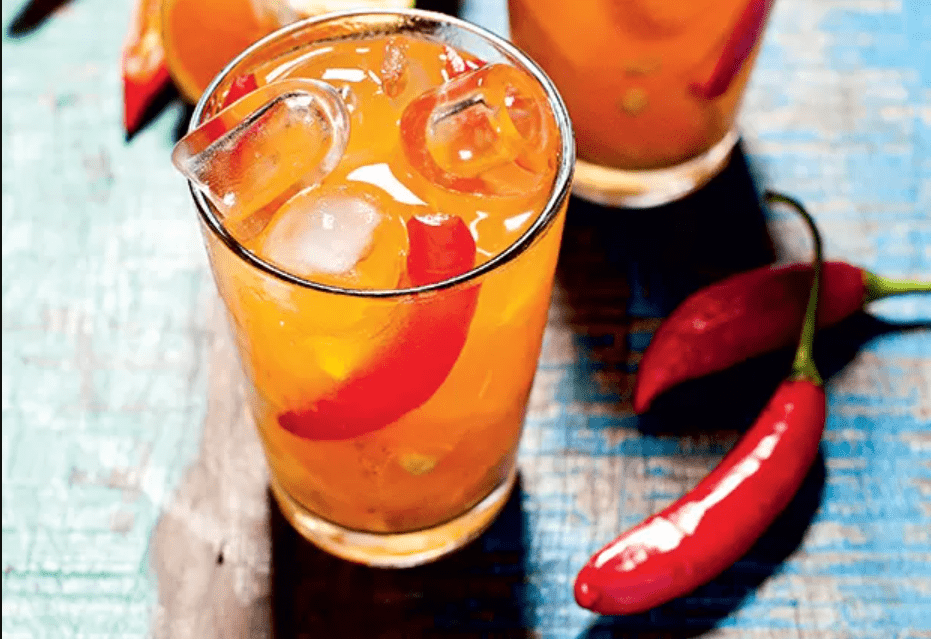 Caipiroska com pimenta