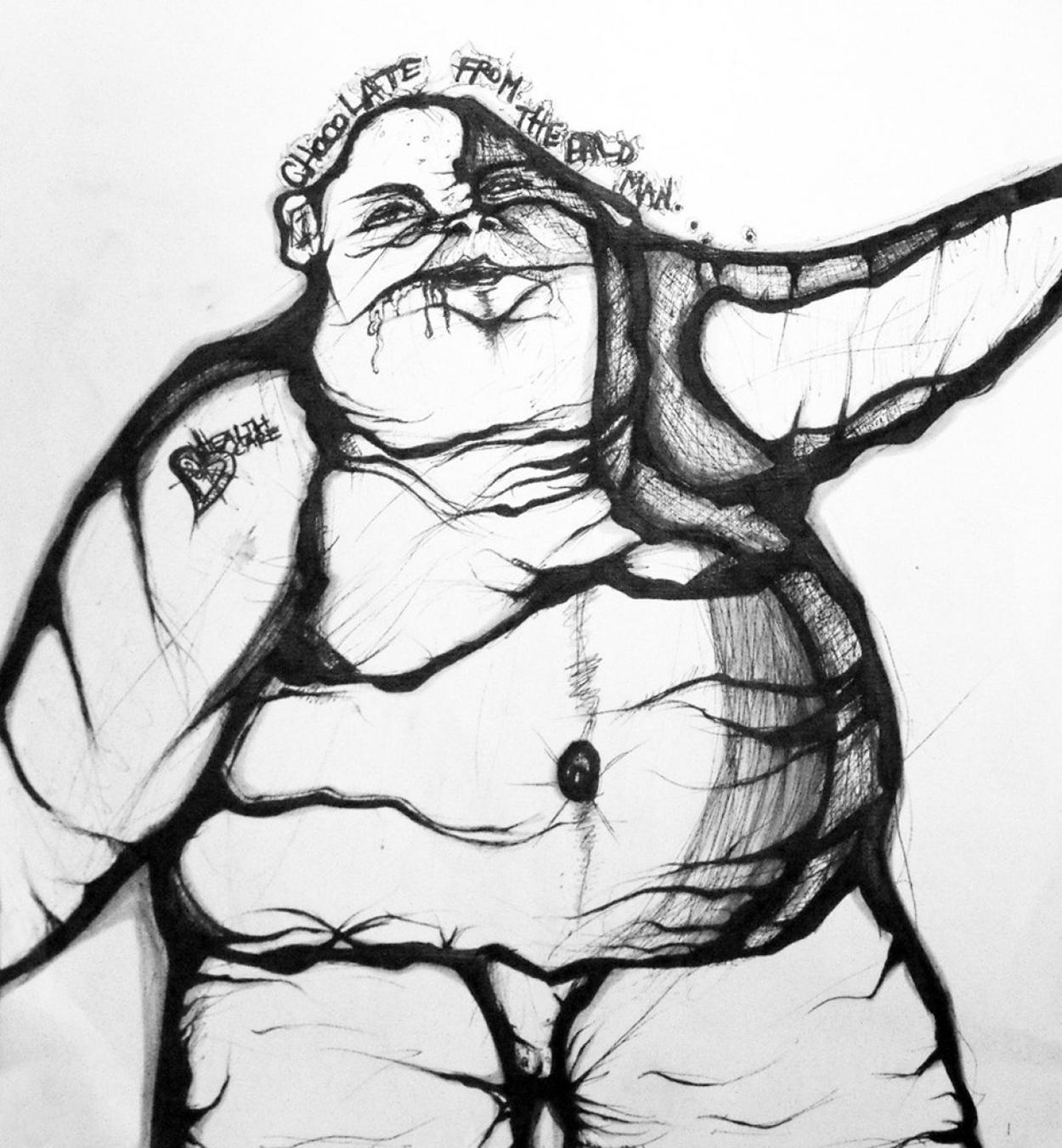 desenhos frances bean cobain artista frances cobain