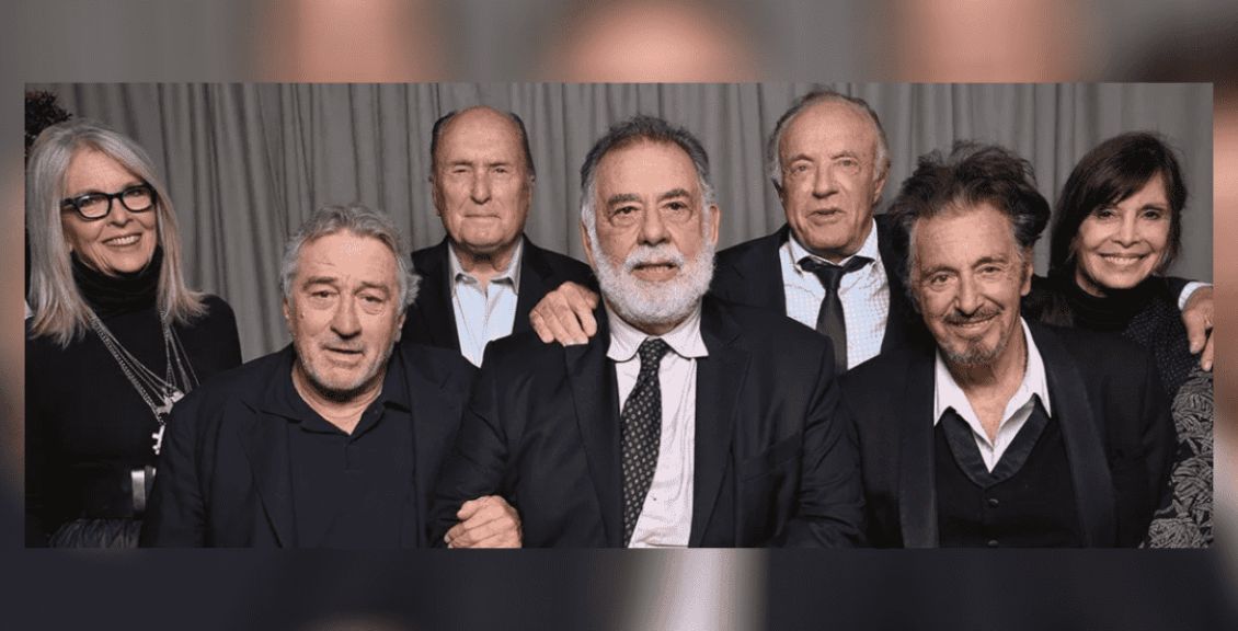Diane Keaton, Robert De Niro, Robert Duvall, Francis Ford Coppola, James Caan, Al Pacino e Talia Shire