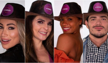 Imagem de Carol Narizinho, Luiza Ambiel, Lidi Lisboa e JP Gadêlha Enquete A Fazenda 12