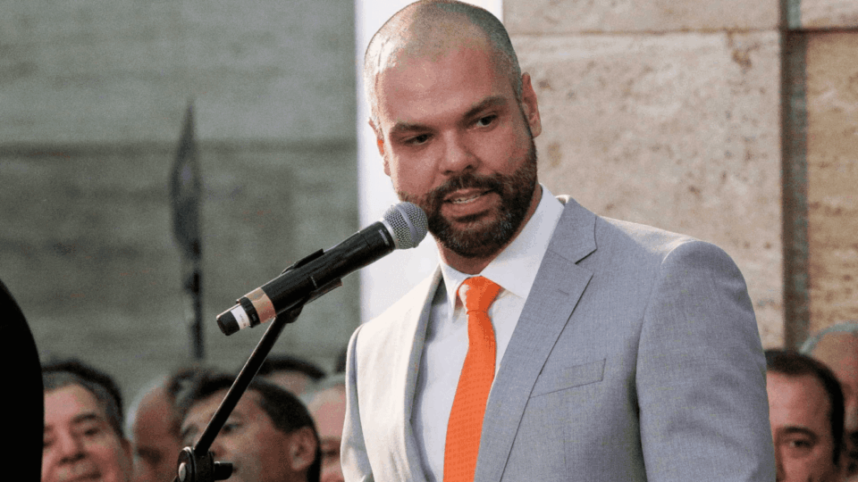 Foto mostra candidato à prefeitura, Bruno Covas nas Eleições São Paulo 2020