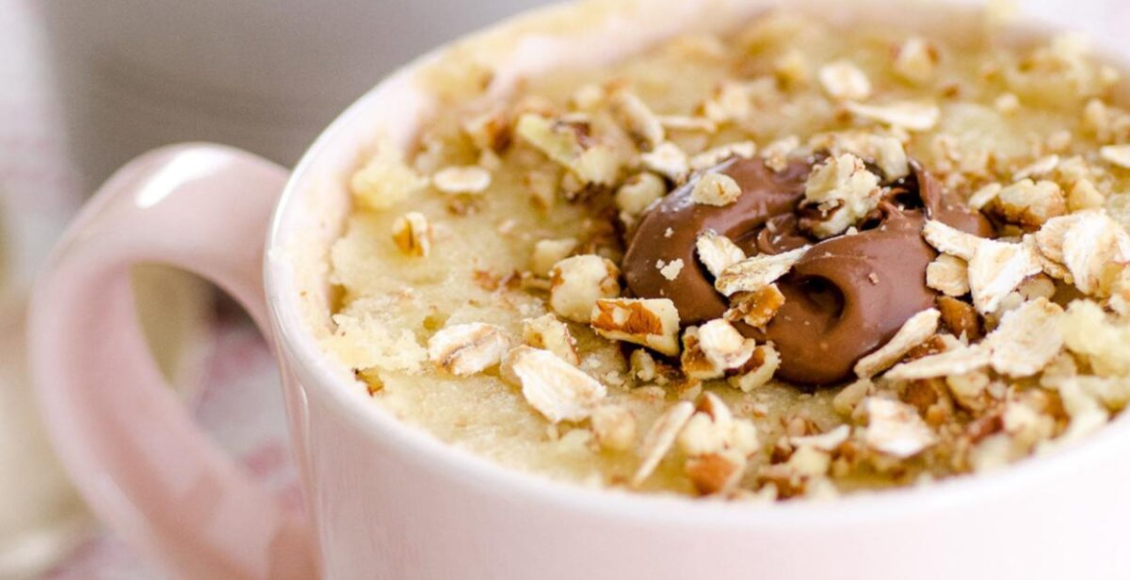 Bolo de caneca low carb