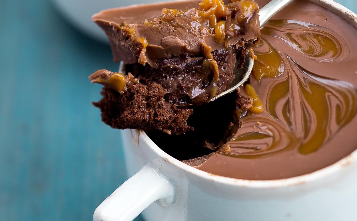 Bolo de caneca.