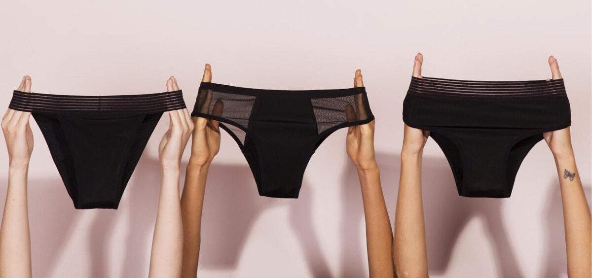 Existem diversos modelos de calcinha absorvente no mercado