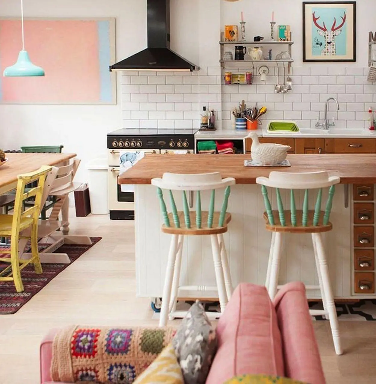 decoração candy colors