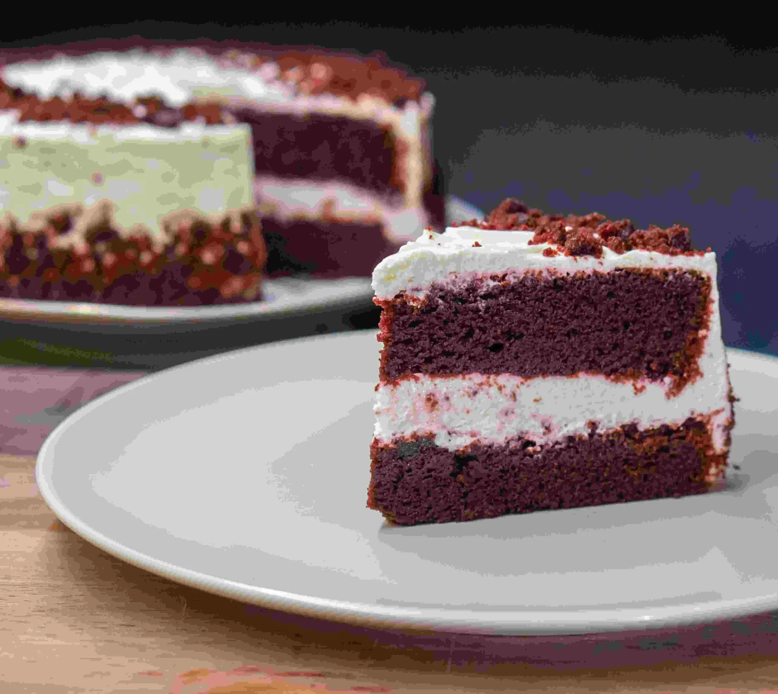 bolo red velvet com corante natural de beterraba