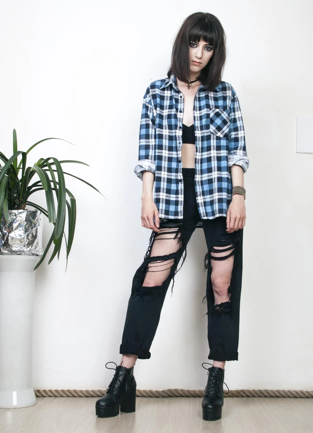 jeans destroyed