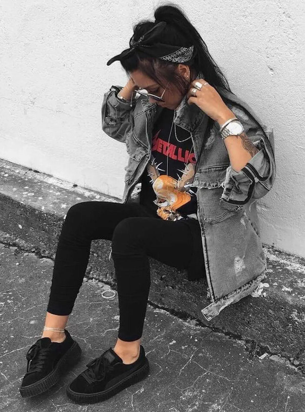 look despreocupado e estiloso