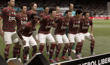 Flamengo é um dos times brasileiros no FIFA 21