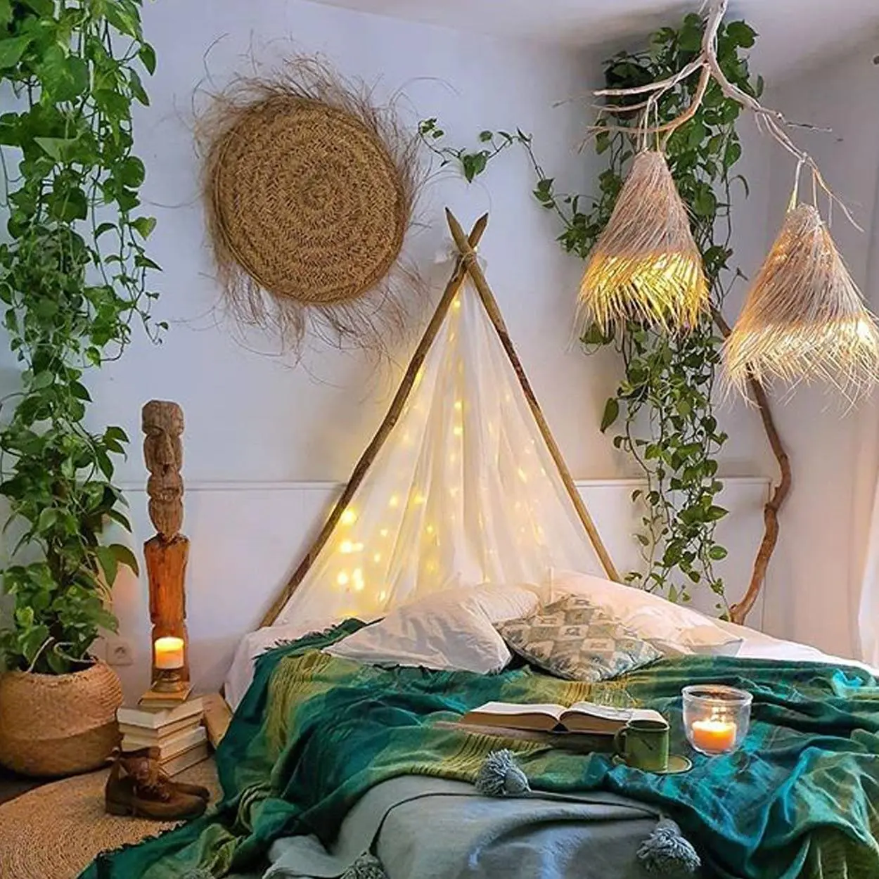 Hera algeriana Quarto com plantas