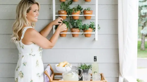Horta suspensa: inspirações para você reproduzir em casa