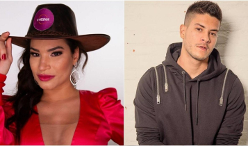 imagem de Arhur Aguiar e Raissa Barbosa, atual em A Fazenda 2020