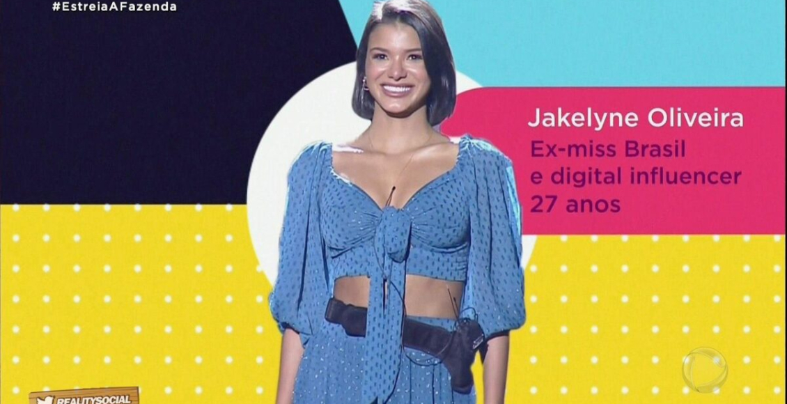 Jakelyne Oliveira em A Fazenda 2020