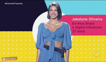 Jakelyne Oliveira em A Fazenda 2020