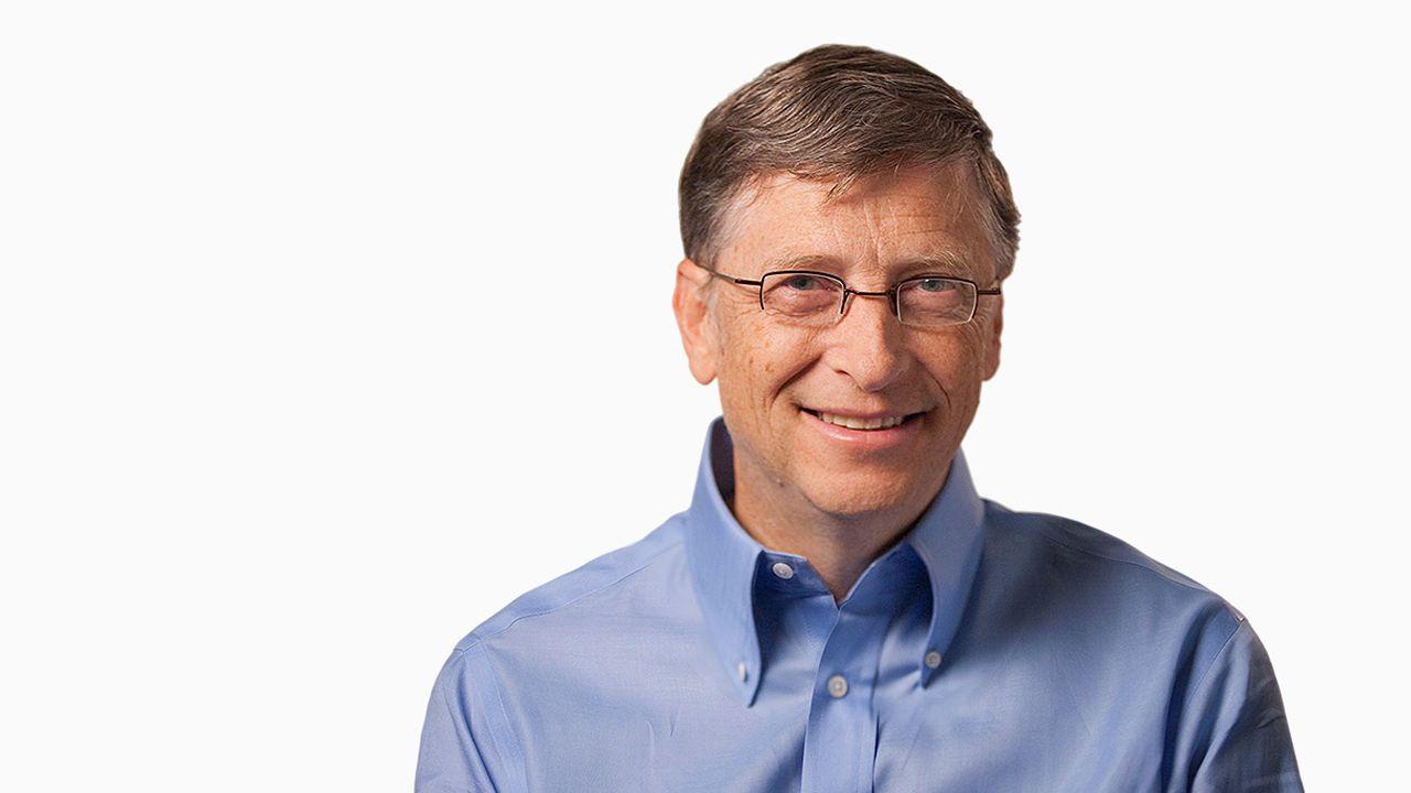 O ícone mundial Bill Gates