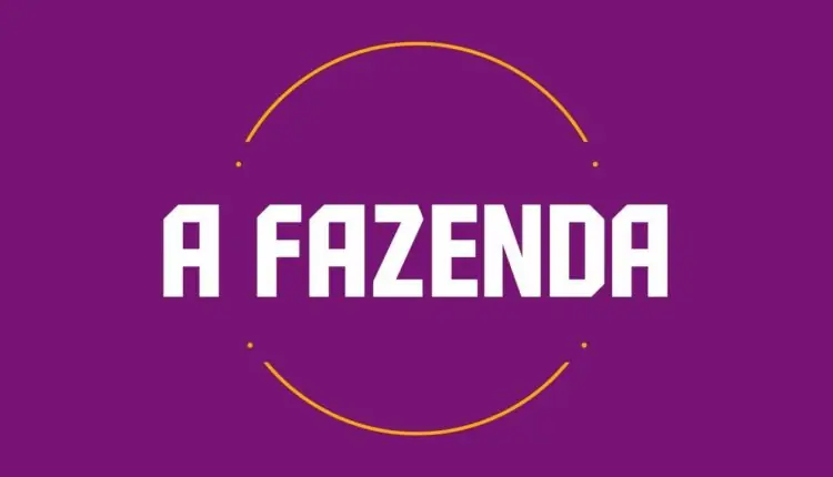 Imagem com o logo de enquete A Fazenda 2020