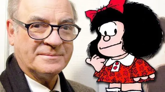 Quino, argentino criador de Mafalda, morre aos 88 anos
