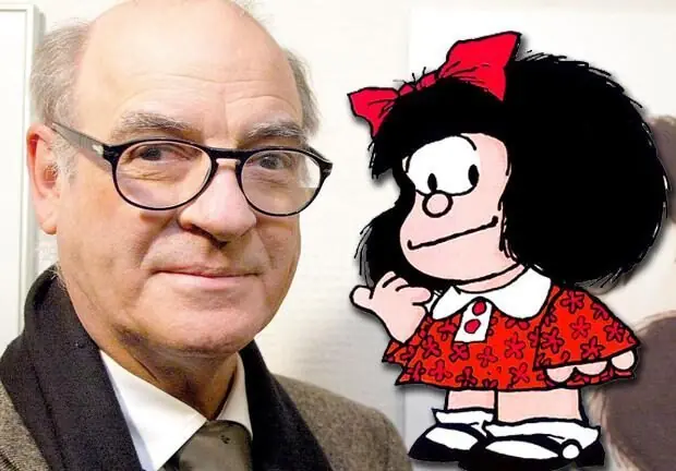 Quino, argentino criador de Mafalda, morre aos 88 anos