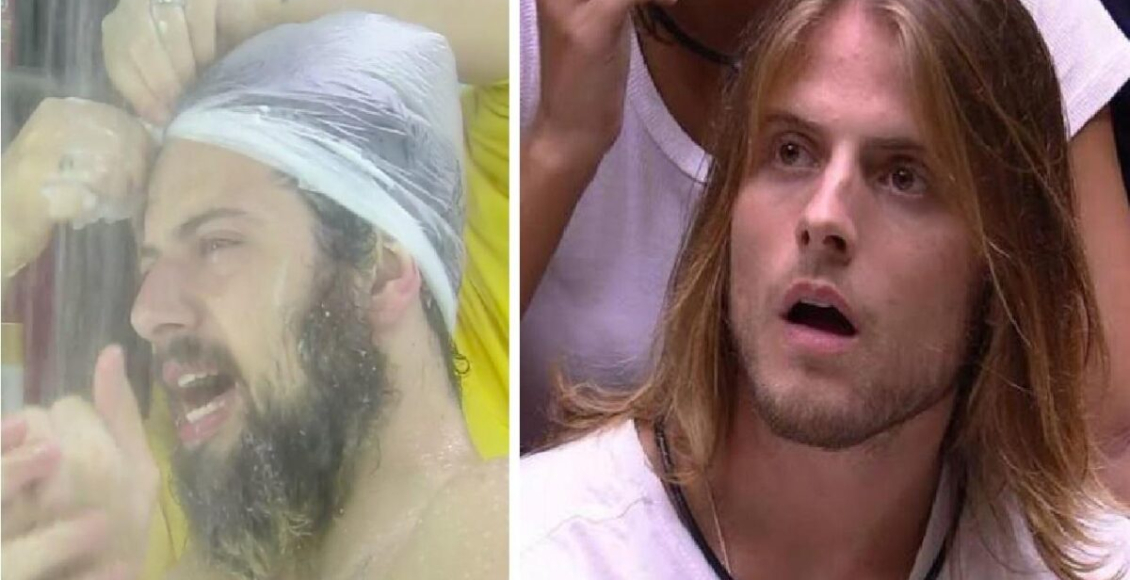 Na imagem, Lucas Cartolouco, participante de A Fazenda 12 e Daniel do BBB 20