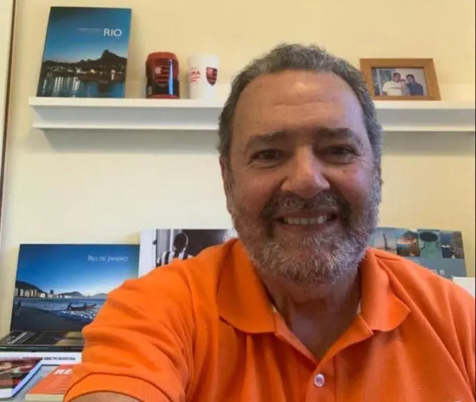 Foto mostra Fred Luz, candidato à prefeitura do Rio de Janeiro