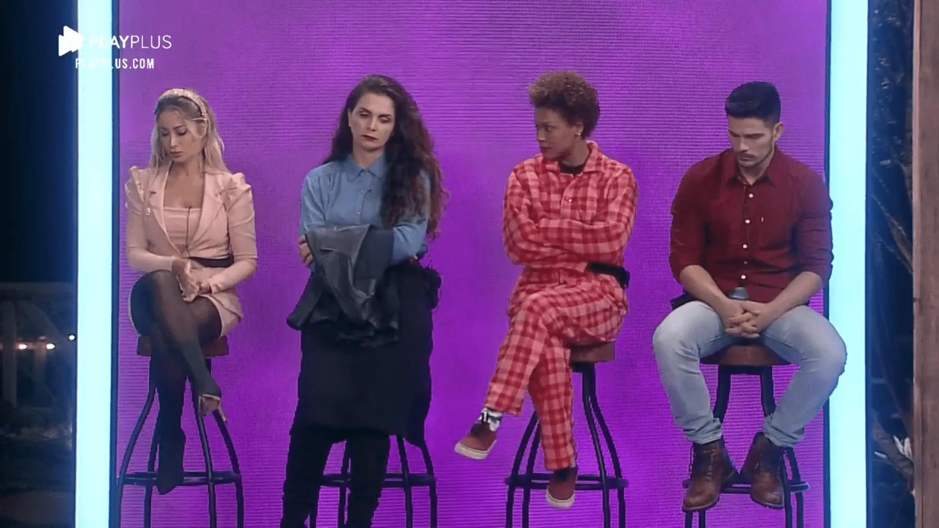 Imagem de Carol Narizinho, Luiza Ambiel, Lidi Lisboa e JP Gadêlha Enquete A Fazenda 2020