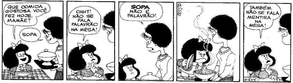 Tirinha Mafalda