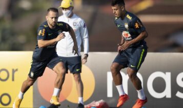 Desfalques do Brasileirão: quais times tiveram jogadores convocados Everton Ribeiro treina com a seleção brasileira
