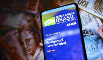 Aplicativo auxílio emergencial do Governo Federal.