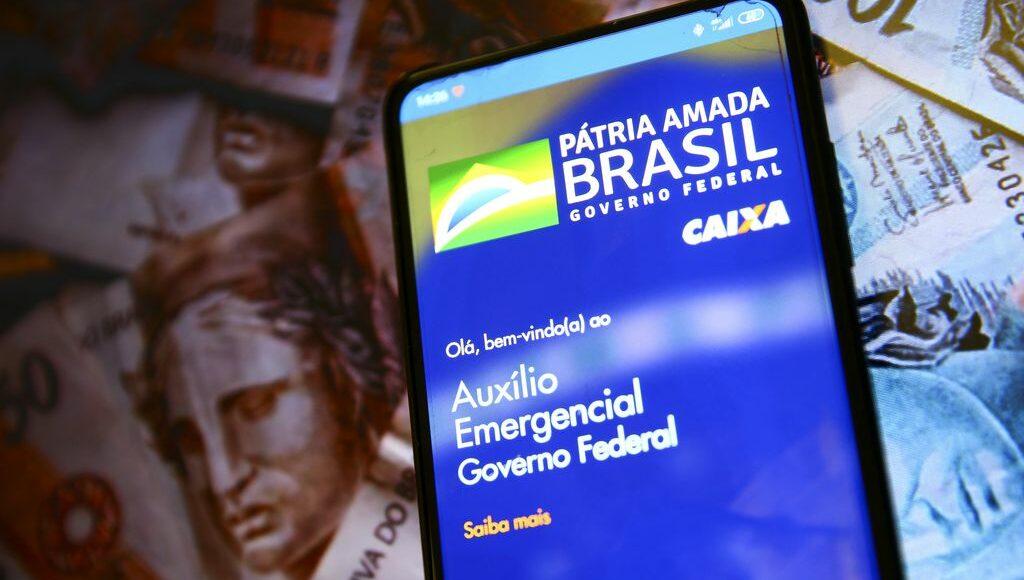 Aplicativo auxílio emergencial do Governo Federal. Foto: Marcelo Camargo/Agência Brasil