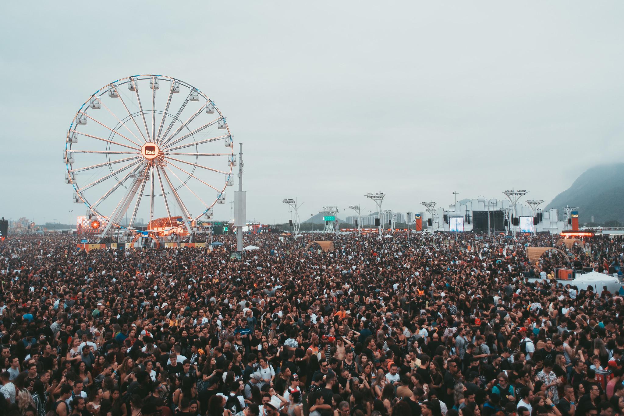 Rock in Rio 2019 recebeu milhares de pessoas no Rio de Janeiro. Foto: divulgação