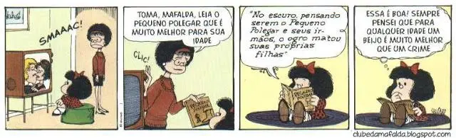 Tirinha Mafalda