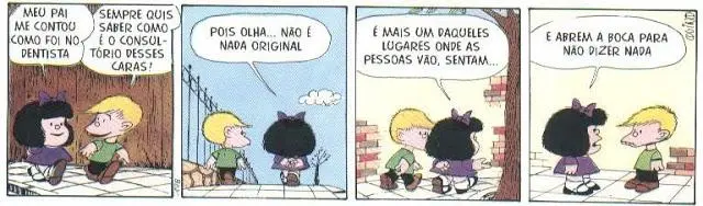 Tirinha Mafalda