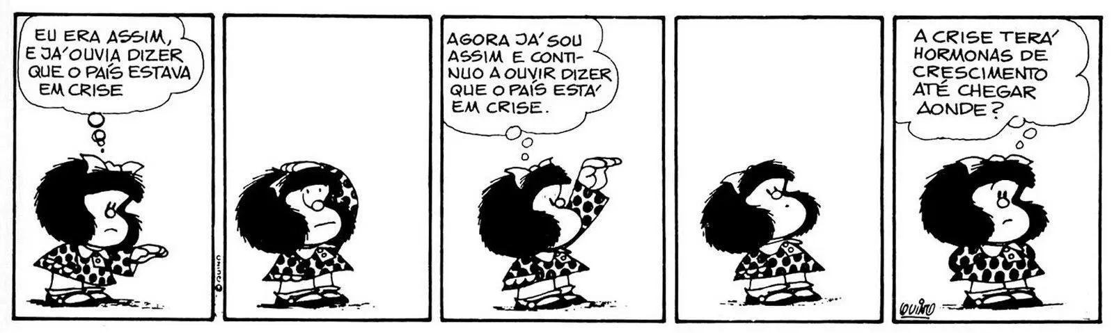 Tirinha Mafalda