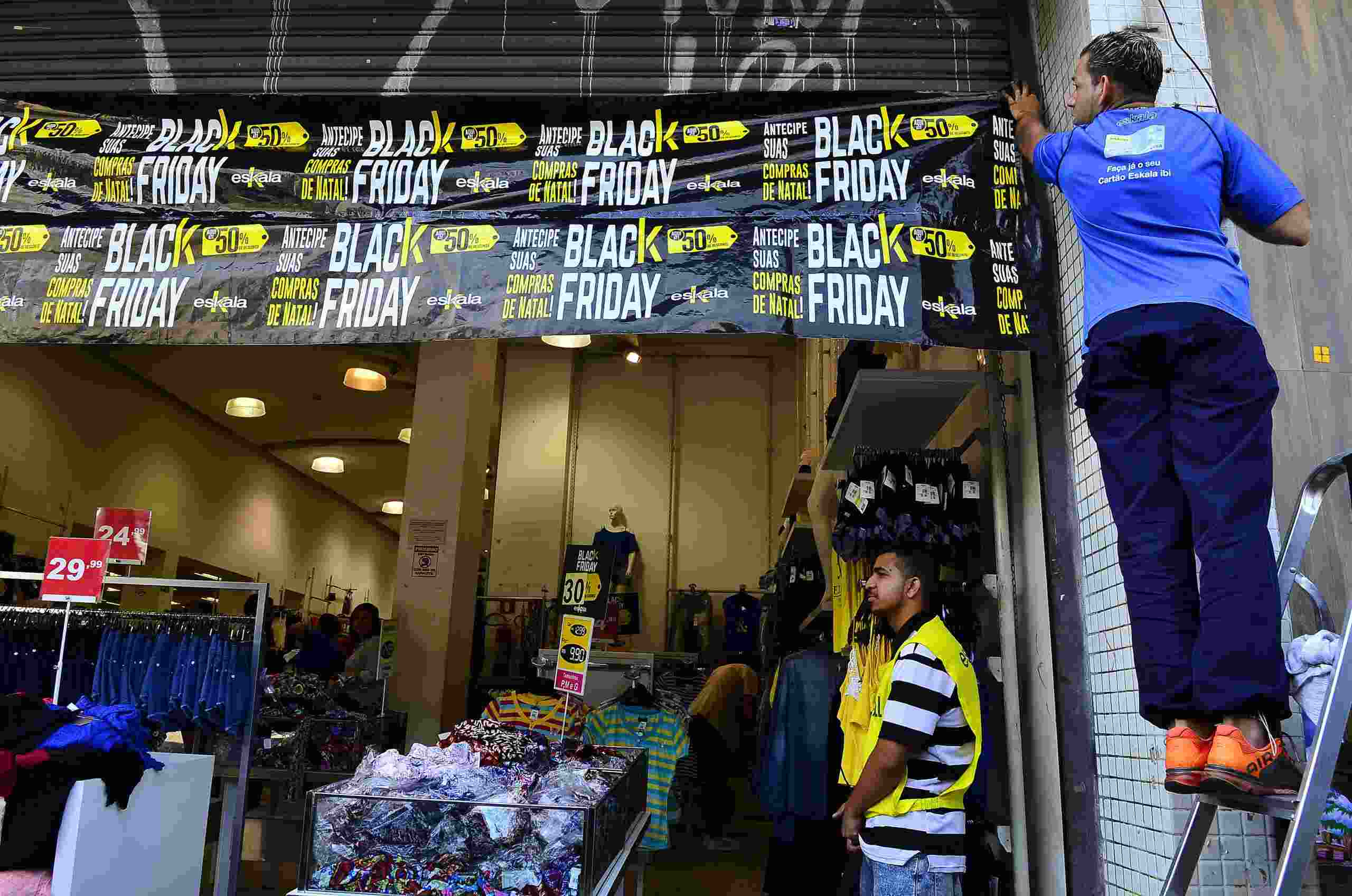 Comerciantes estão otimistas com a Black Friday 2020. Foto: Rovena Rosa/Agência Brasil