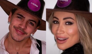 Biel e Carol Narizinho em A Fazenda 2020