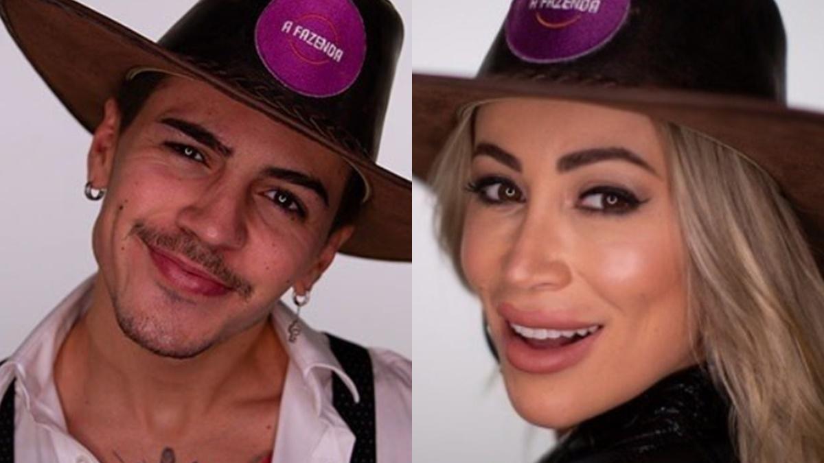 Biel e Carol Narizinho em A Fazenda 2020