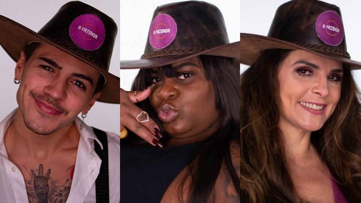 Biel, Jojo Todynho e Luiza Ambiel na enquete a fazenda 12