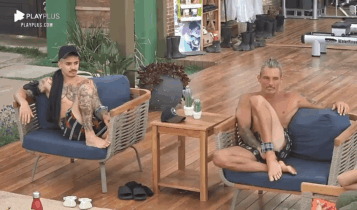 Biel e Juliano Ceglia em A Fazenda 2020