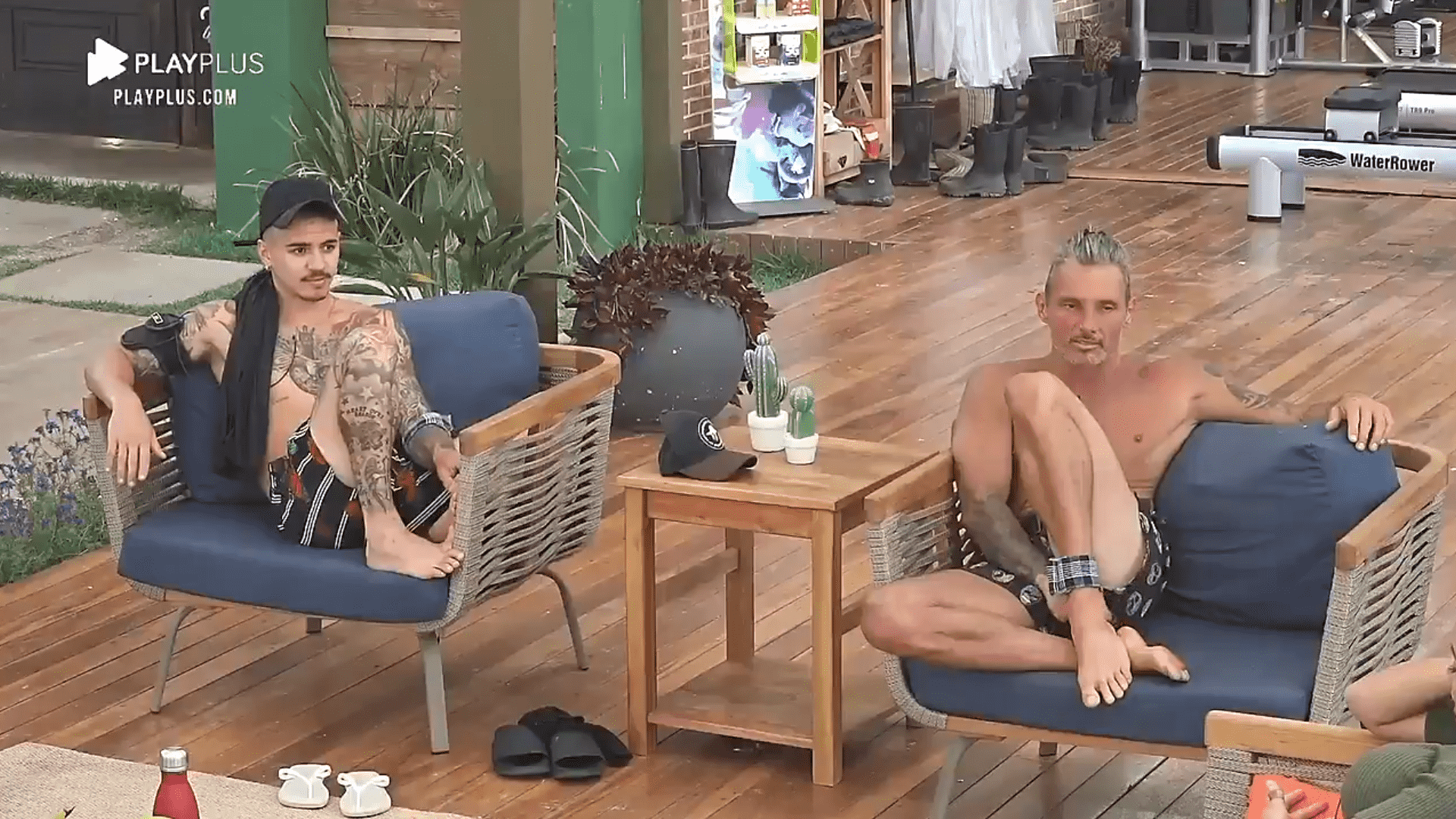 Biel e Juliano Ceglia em A Fazenda 2020