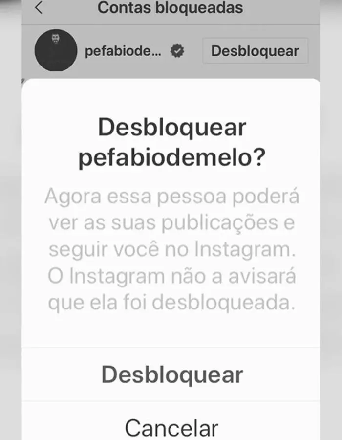 Evaristo Costa bloqueia Fábio de Melo