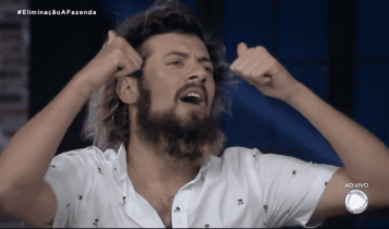 Lucas Strabko, o Cartolouco, em A Fazenda 2020