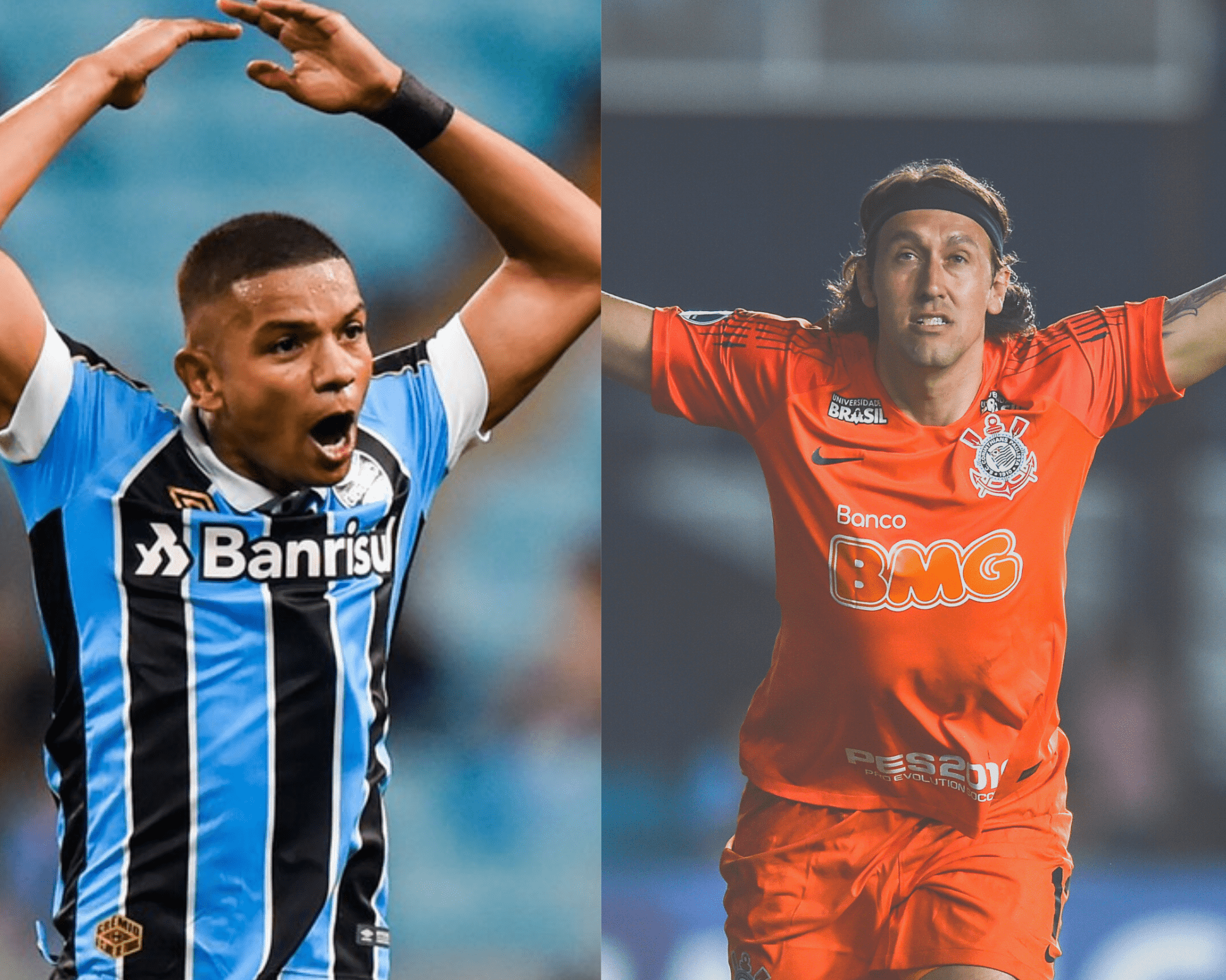 Imagem mostra os jogadores suspensos do Cartola fc 2020