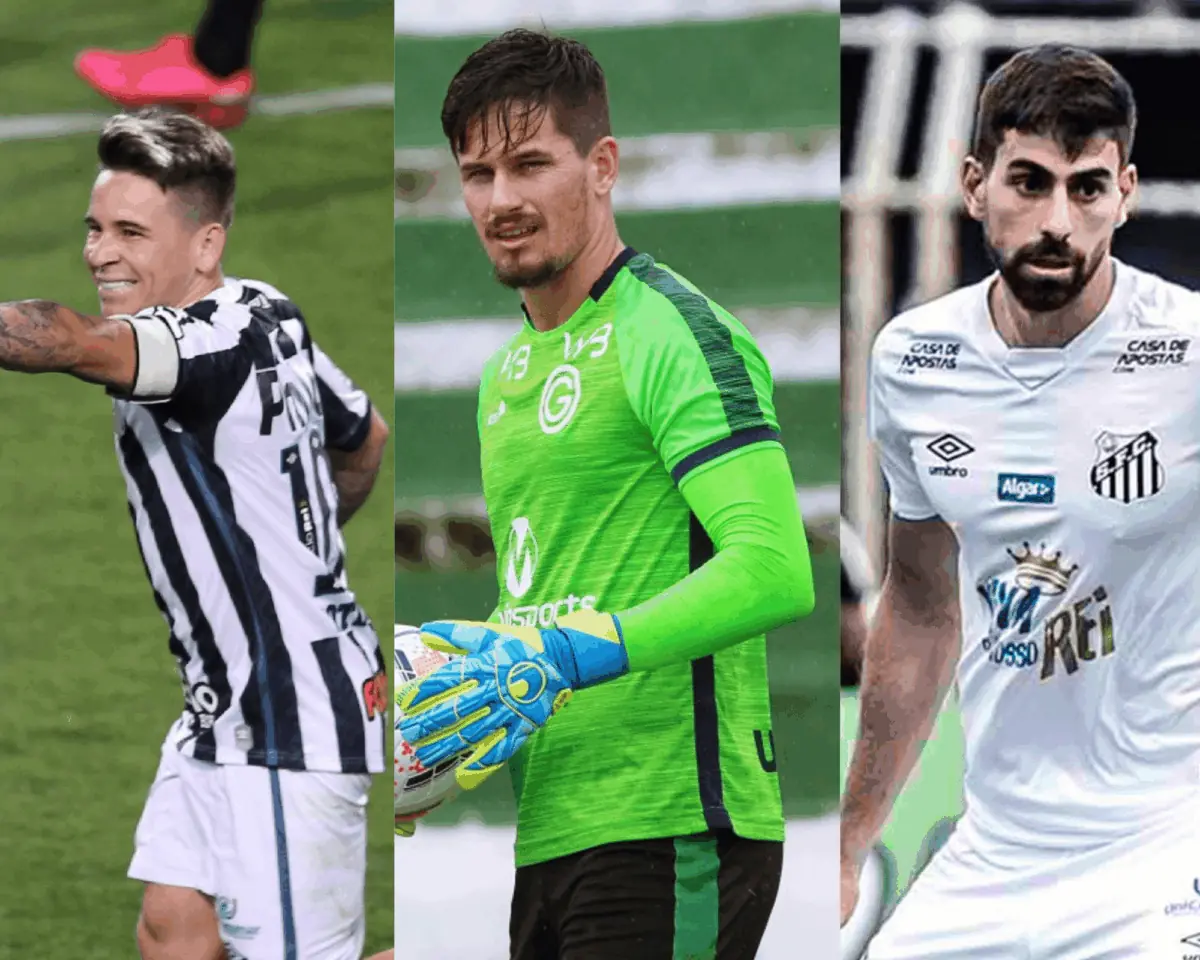 Imagem mostra jogadores com chance de valorização no Cartola