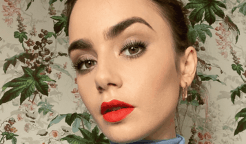 Sobrancelha grossa da Lily Collins (Foto: @lilyjcollins/Instagram/Reprodução)